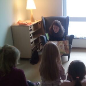Vorlesetag im Ev. Familienzentrum Jona Kindergarten