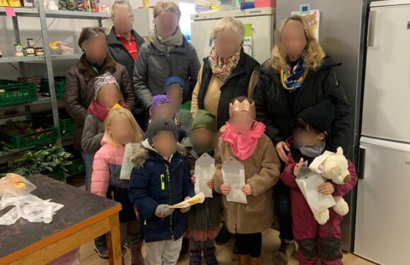 Weihnachtsgrüße für den Warenkorb