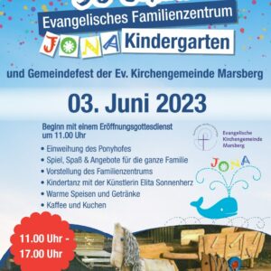 50 jähriges Jubiläum mit Kita- und Gemeindefest